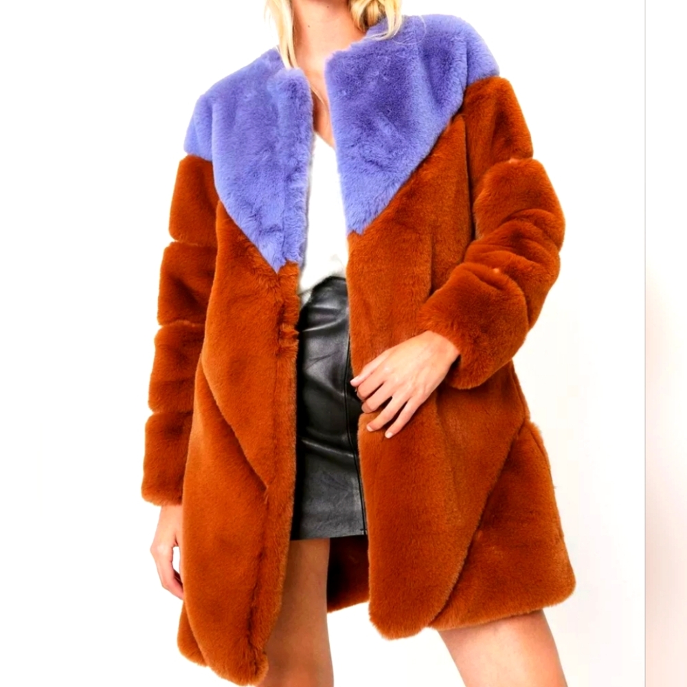 Beautiful faux fur coat